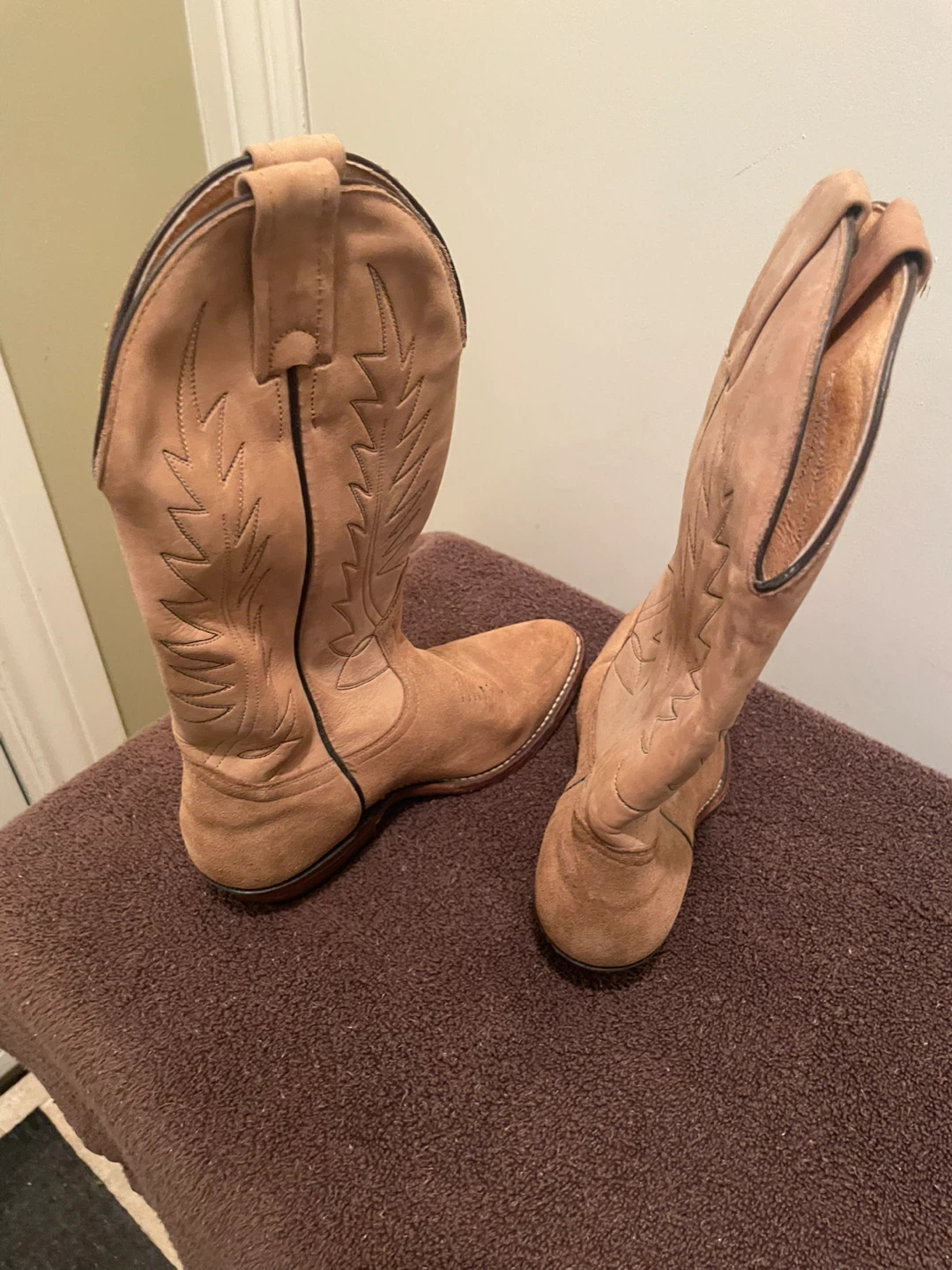 Vintage Boulet cowboy boots handcrafted in Canada - photo 4