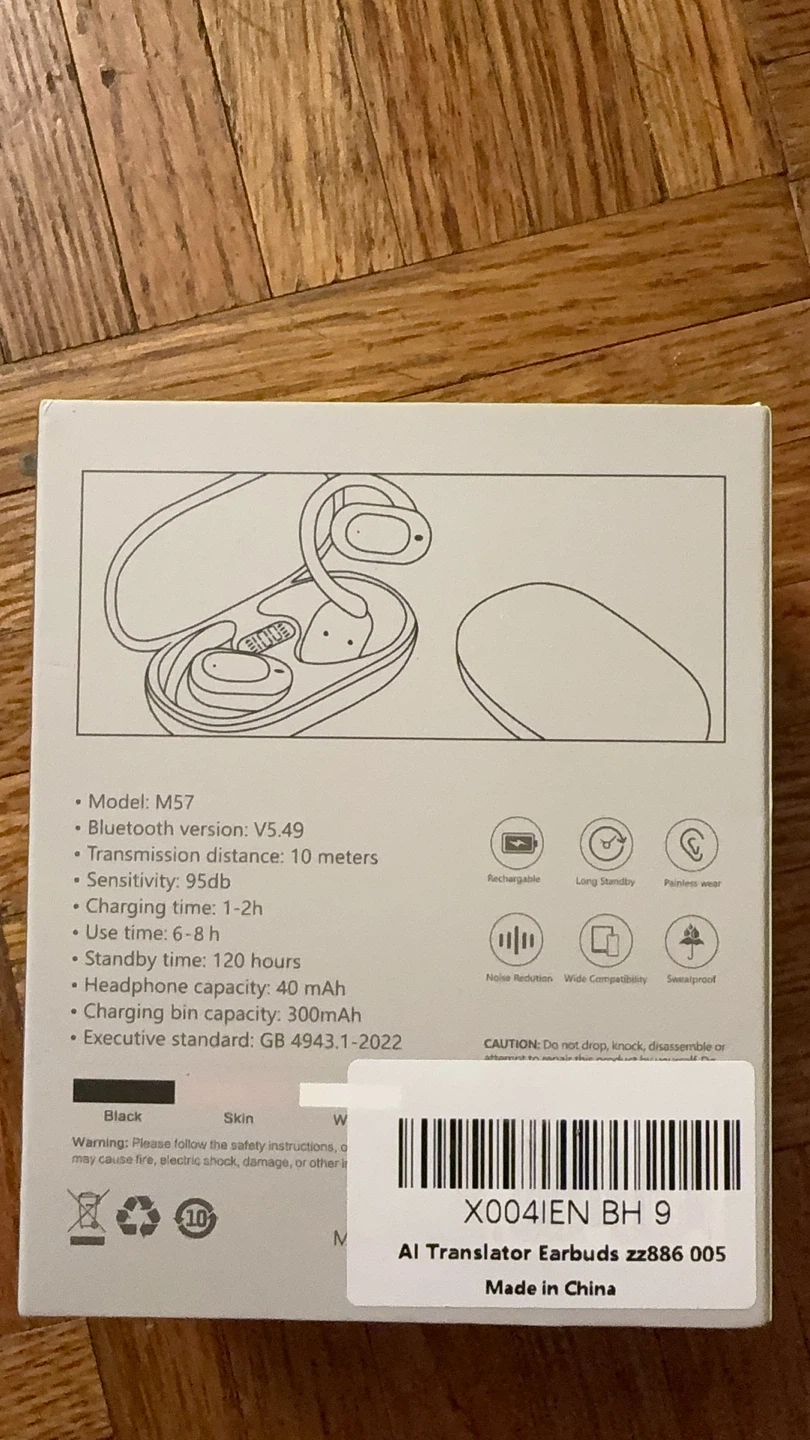 Brand New AI Translator Earbuds Earphone - photo 2