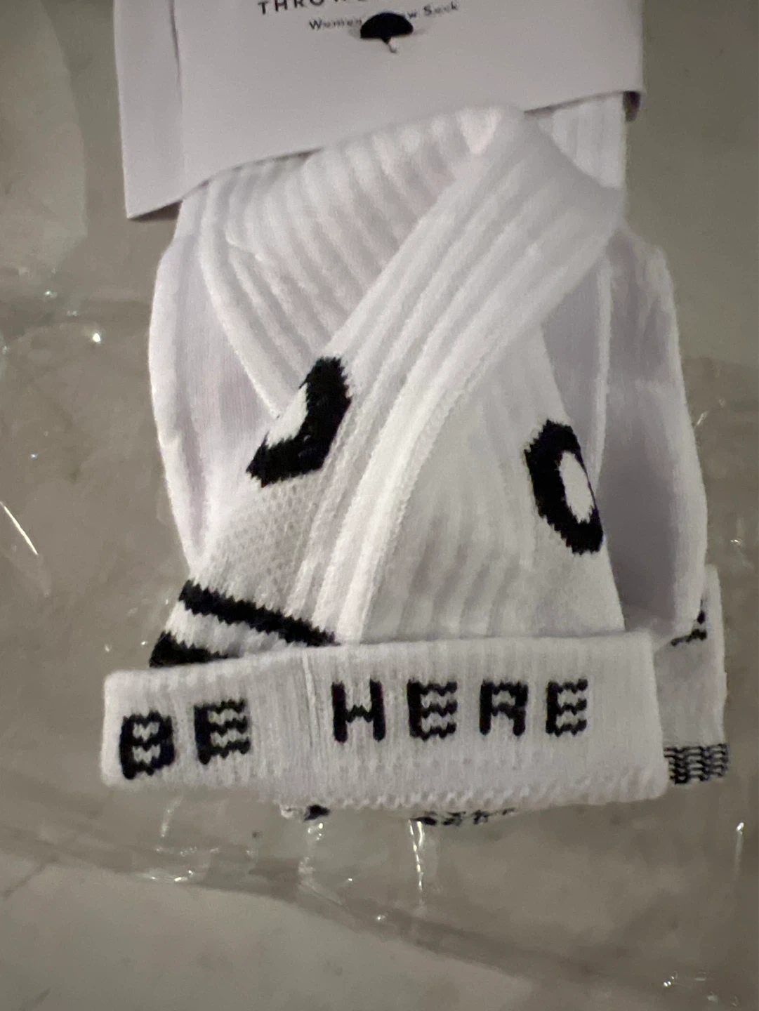 Alo Yoga Throwback Women's Crew Socks - White - photo 2