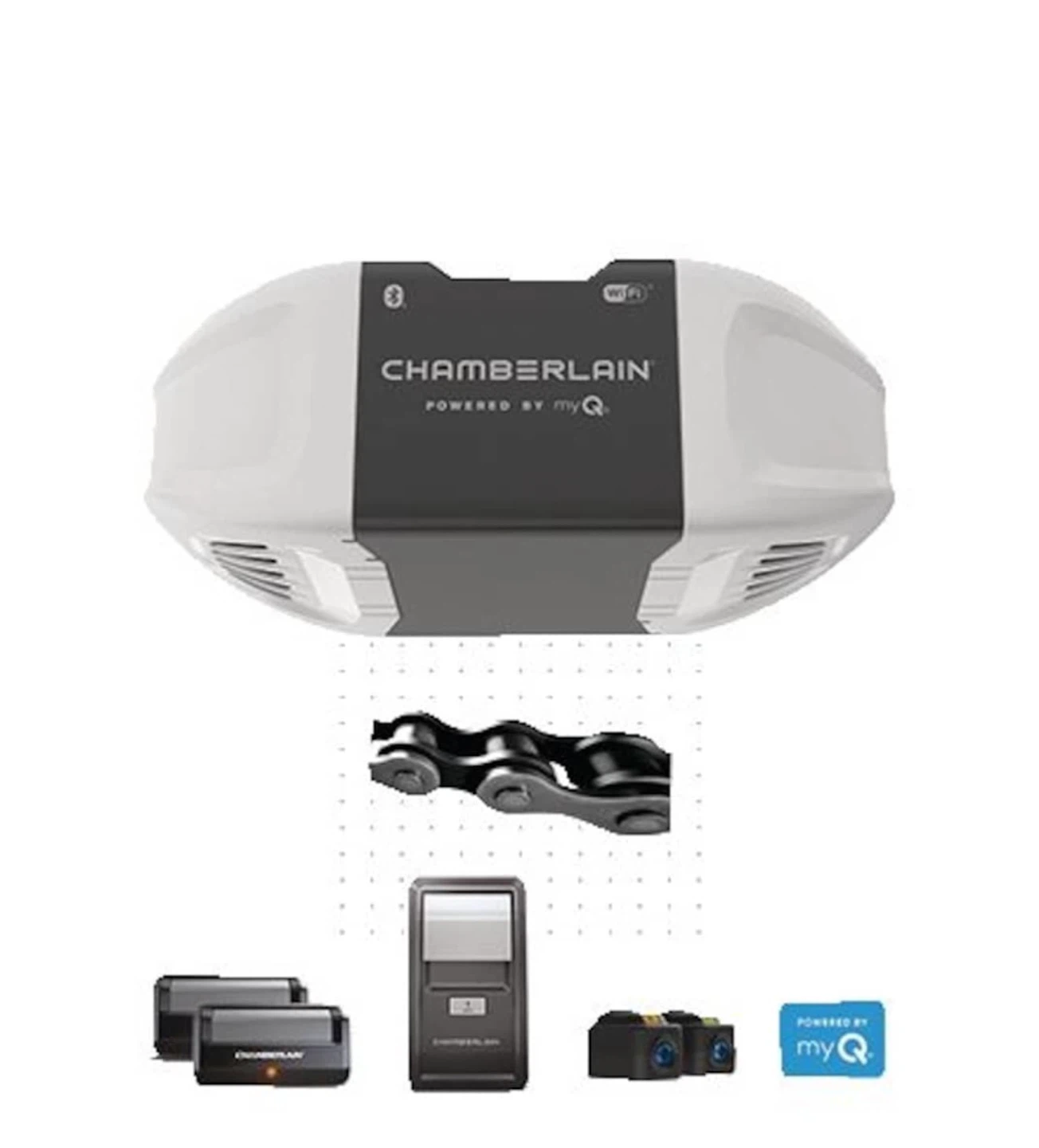 Chamberlain Smart Garage Door Opener with 1/2 HP Motor - photo 2