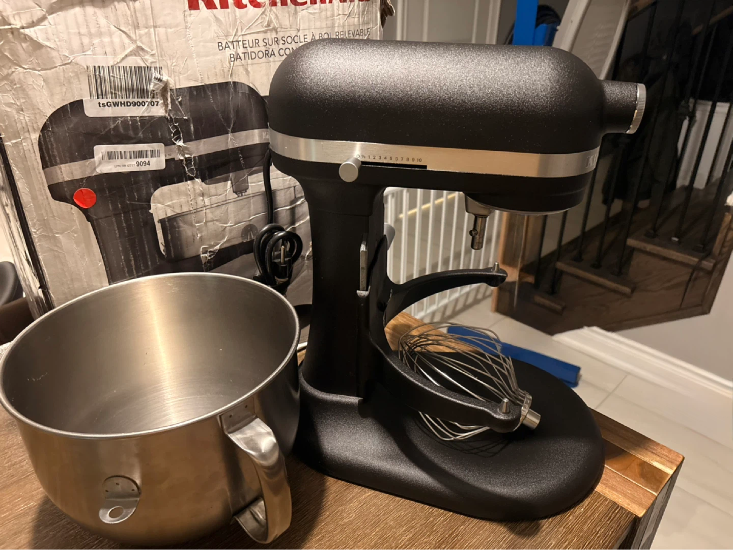 KitchenAid 7 Quart Mixer - Cast Iron Black - photo 3