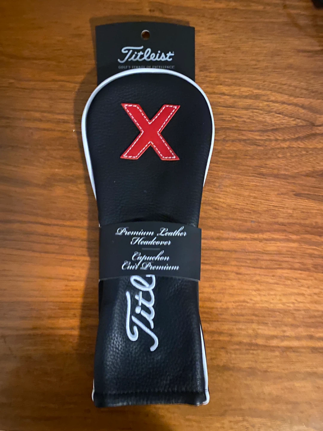 RARE-Titleist Premium Leather Hybrid Headcover BRAND NEW
