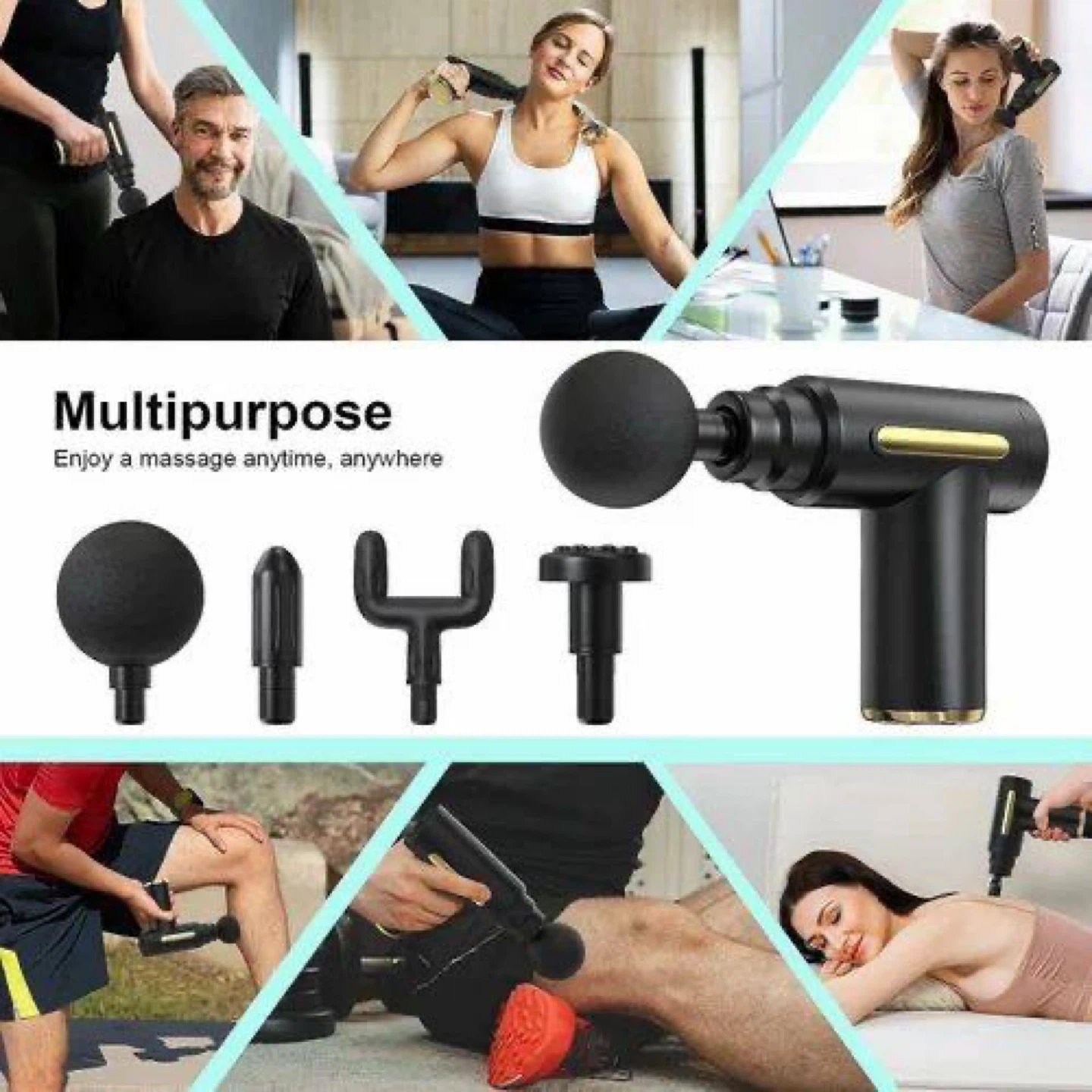 Mini Deep Tissue Massager + Compression Gloves Bundle - photo 2