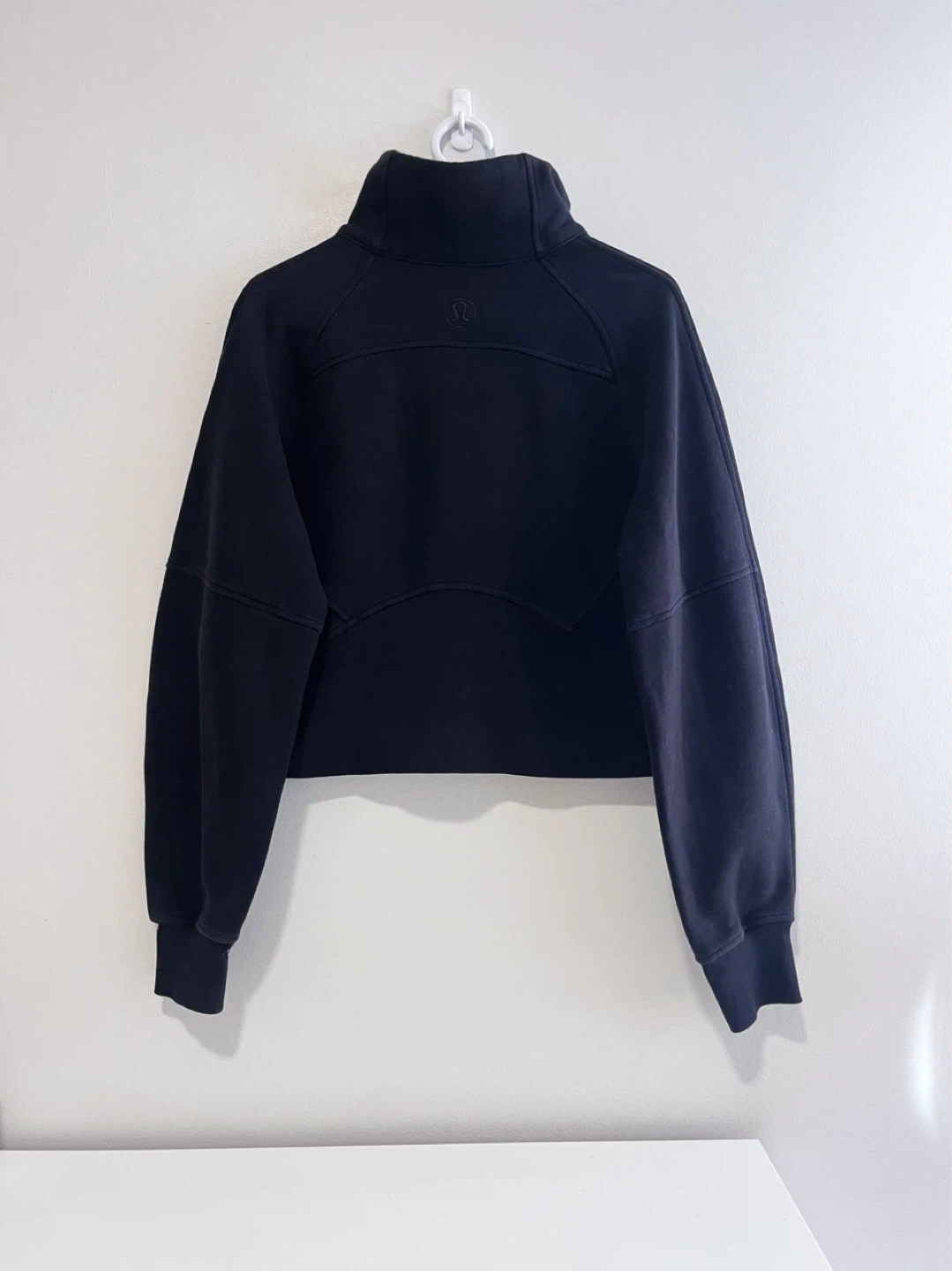 Lululemon Cropped 1/2 Zip Pullover XS/S Black - photo 2