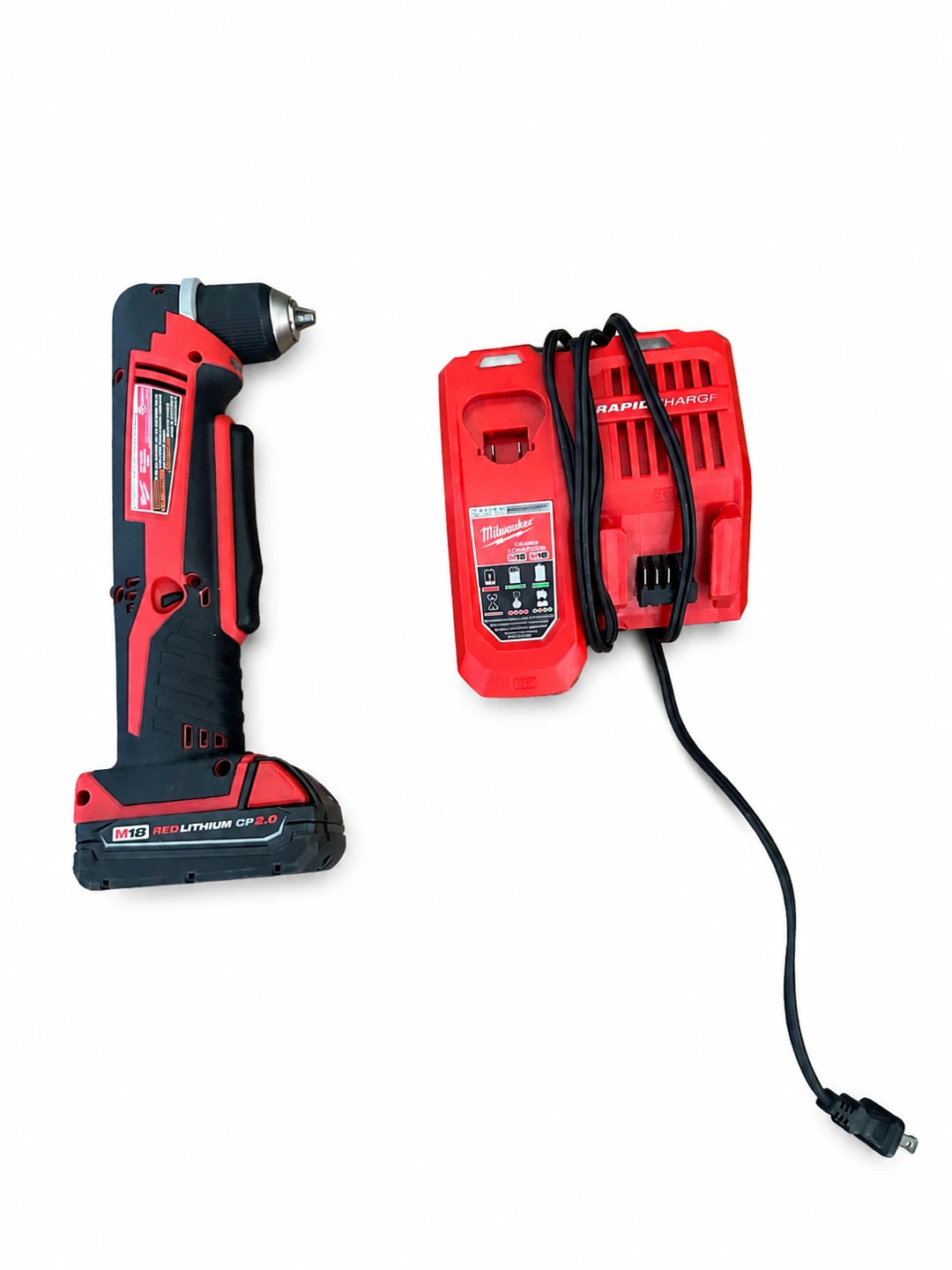 Milwaukee M18 Cordless Compact Drill/Driver with Rapid Charger