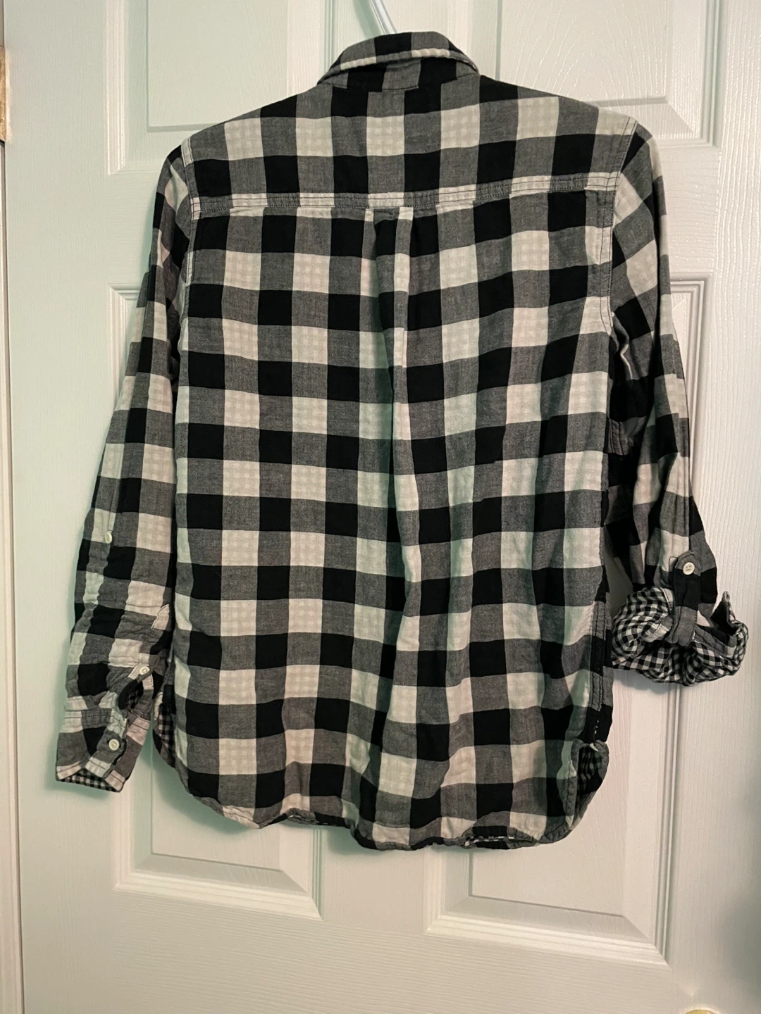 Women’s Joe Fresh Plaid Button-Up Shirt - photo 2