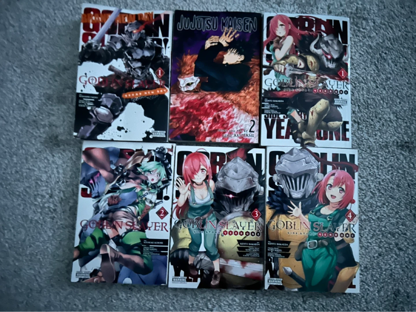 Goblin Slayer & Jujutsu Kaisen Manga Collection - photo 3