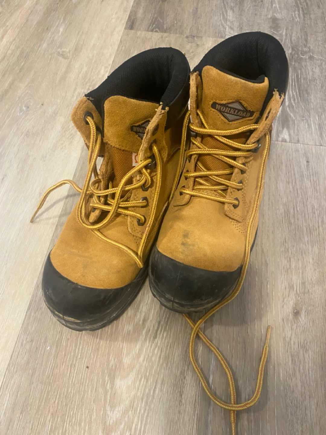 Women’s Workload Steel Toe Work Boots - Tan - photo 3