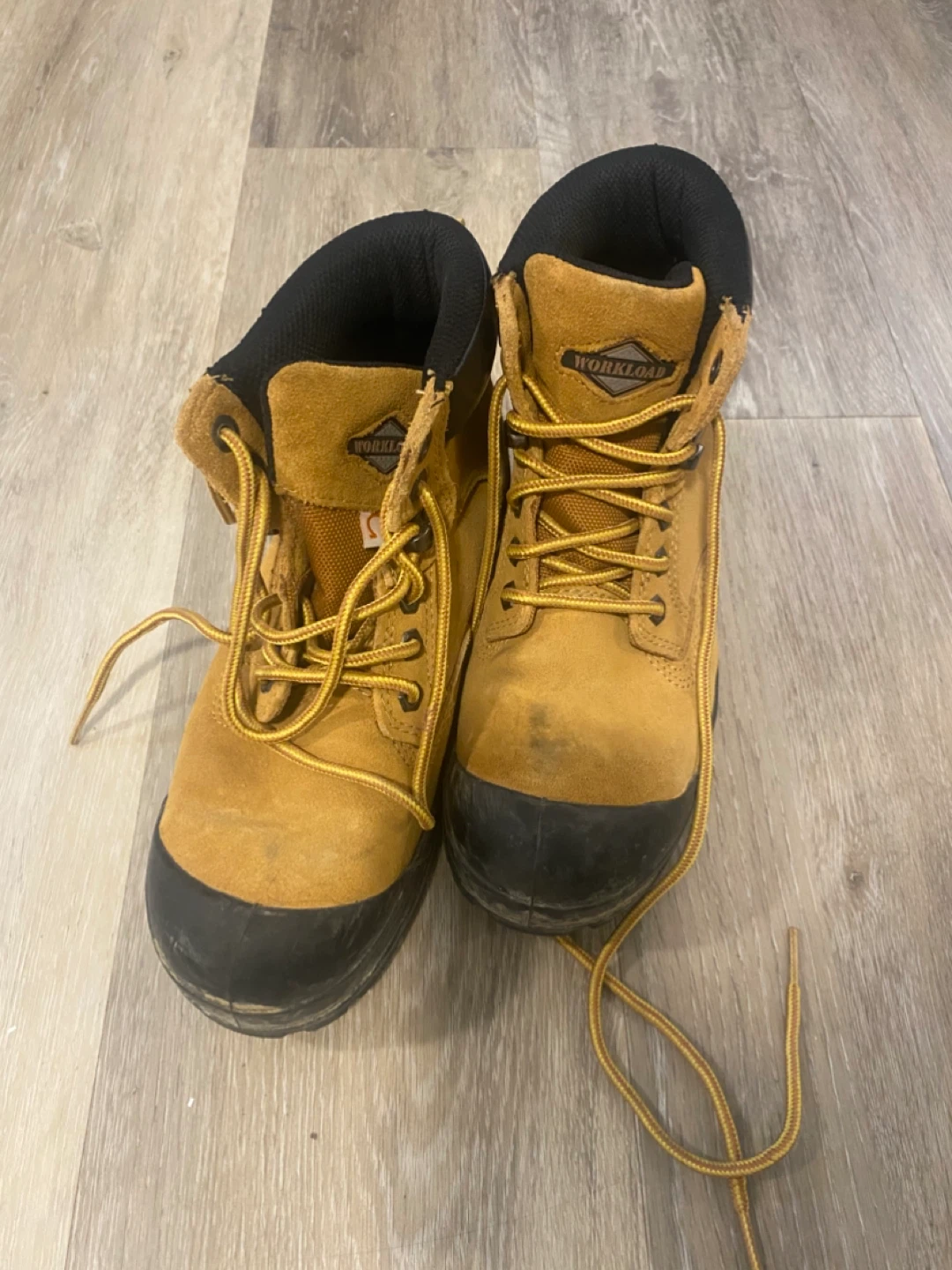 Women’s Workload Steel Toe Work Boots - Tan - photo 4