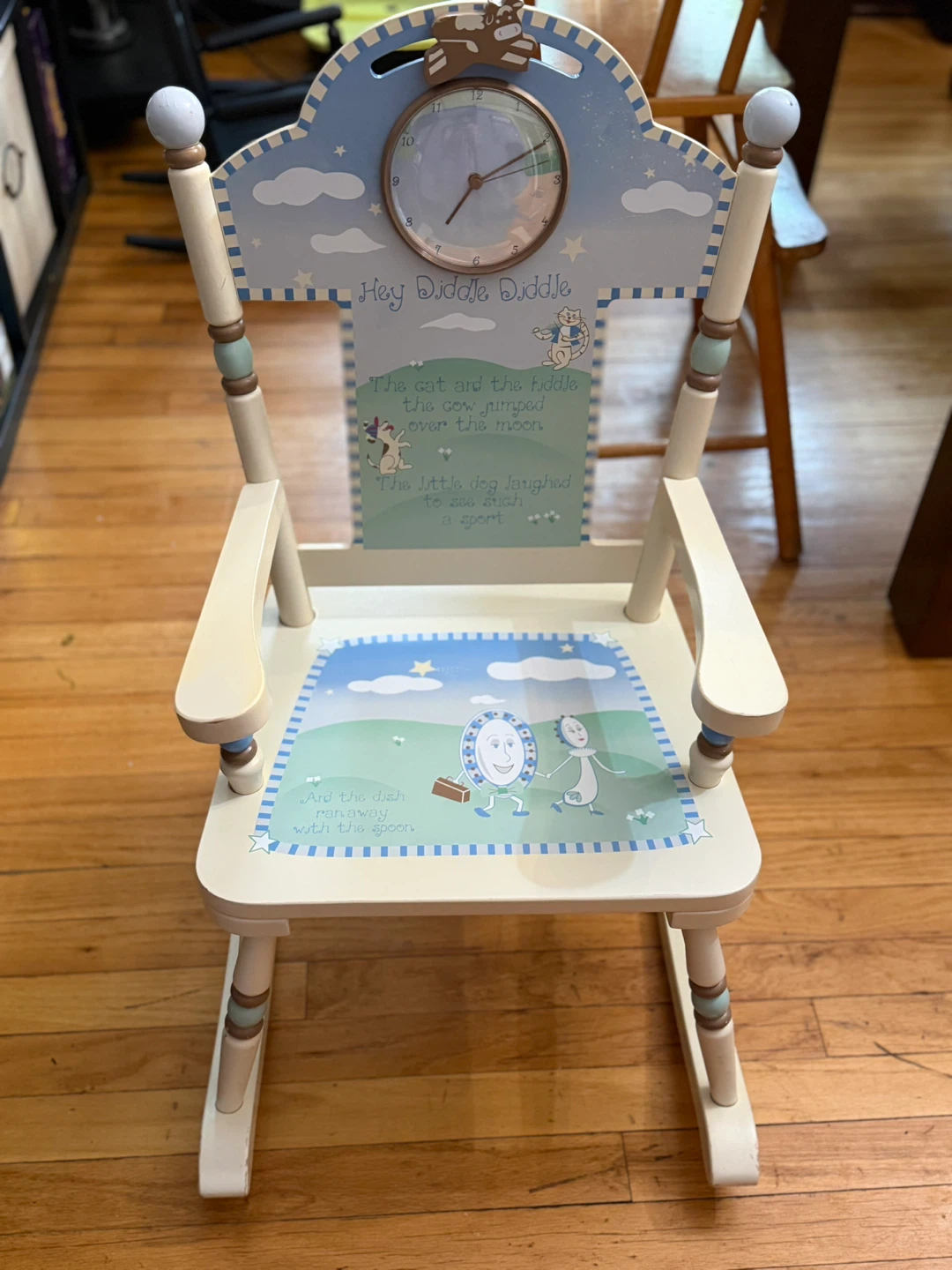 Rock A Buddies Nursery Rhyme Rocker Chair