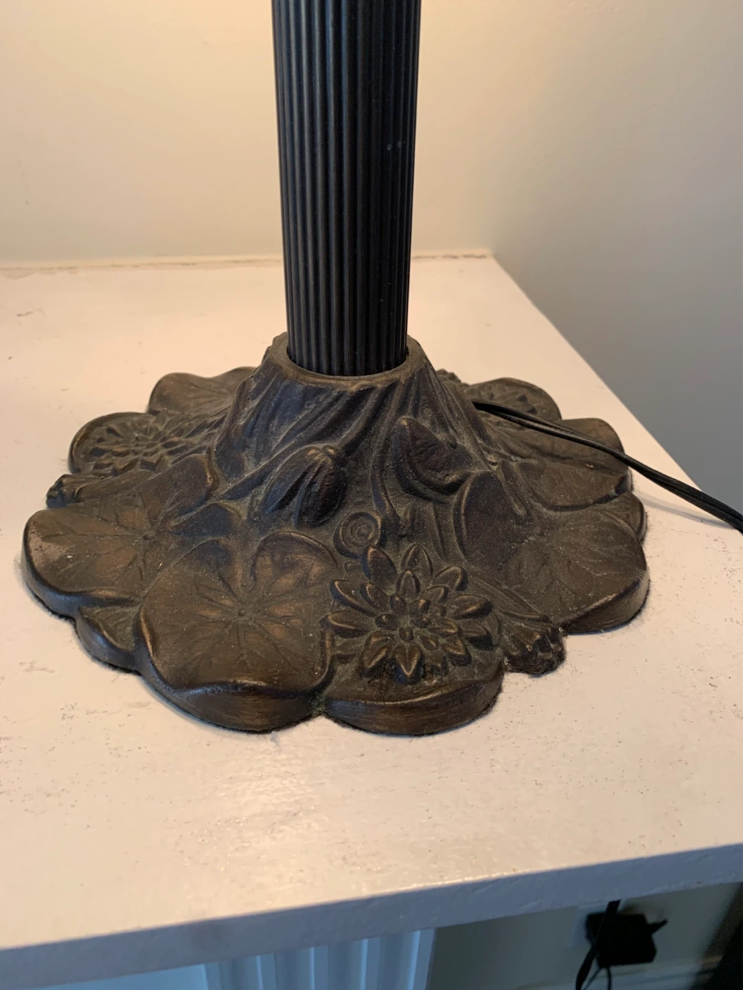 Stained Glass Tiffany Style Table Lamp - photo 4