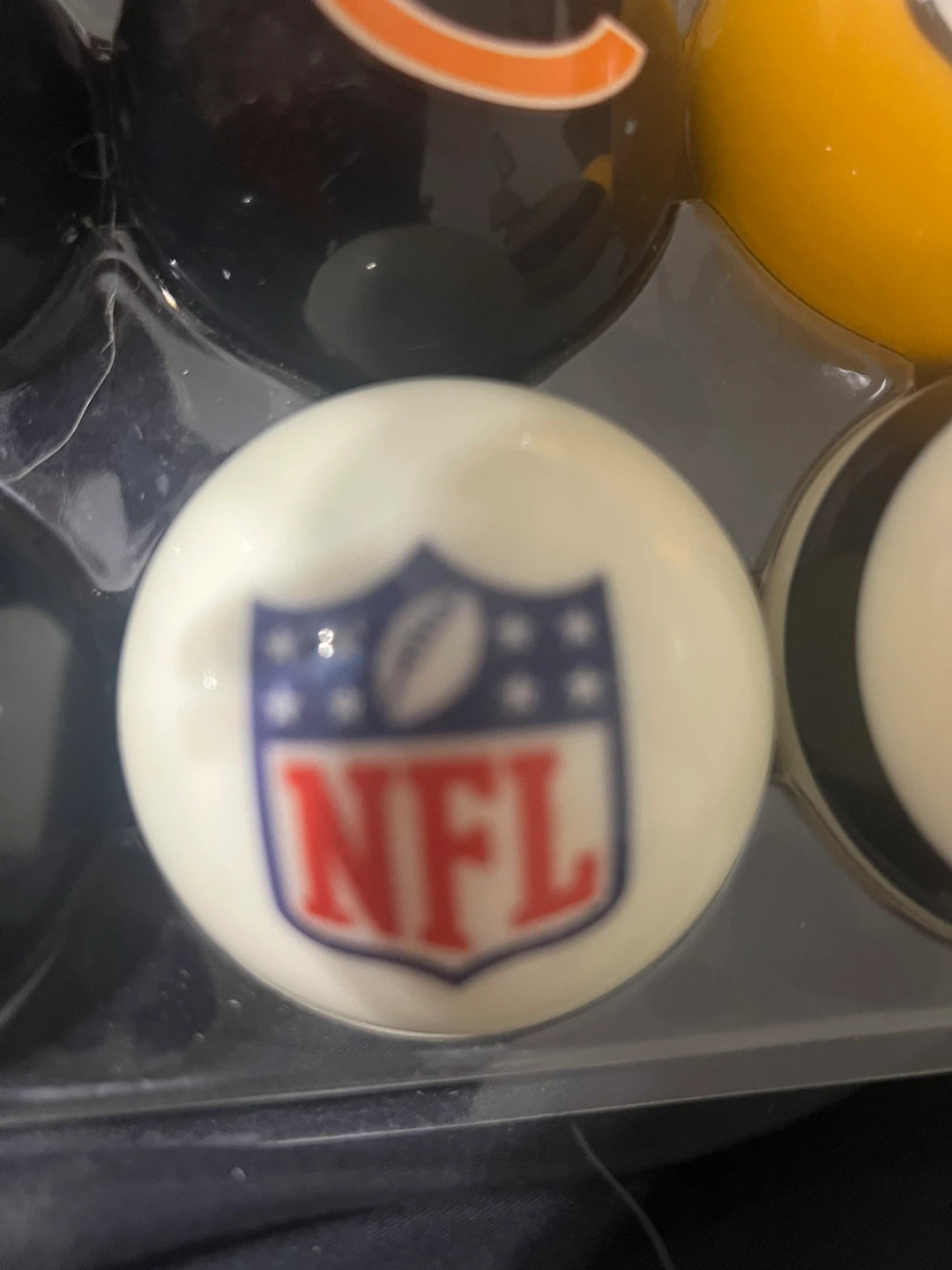 NFL Chicago Bears & Green Bay Packers Pool Ball Set - photo 4