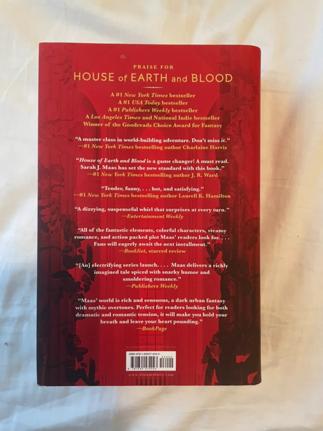 Sarah J. Maas Crescent City House of Earth and Blood Hardcover - photo 2