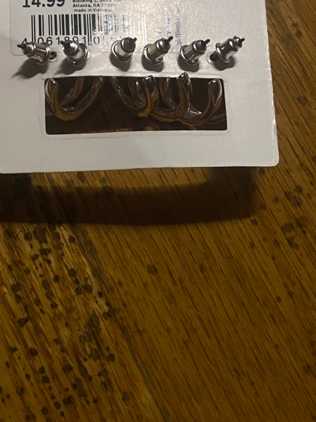 Set of 6 Hoop Earrings - photo 3