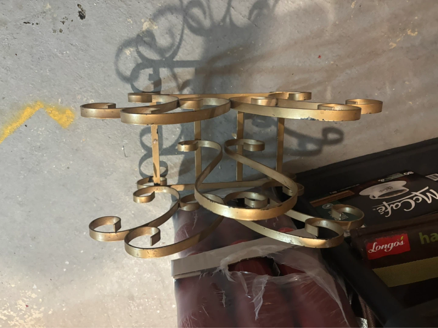 Gold Metal Magazine Rack - photo 4