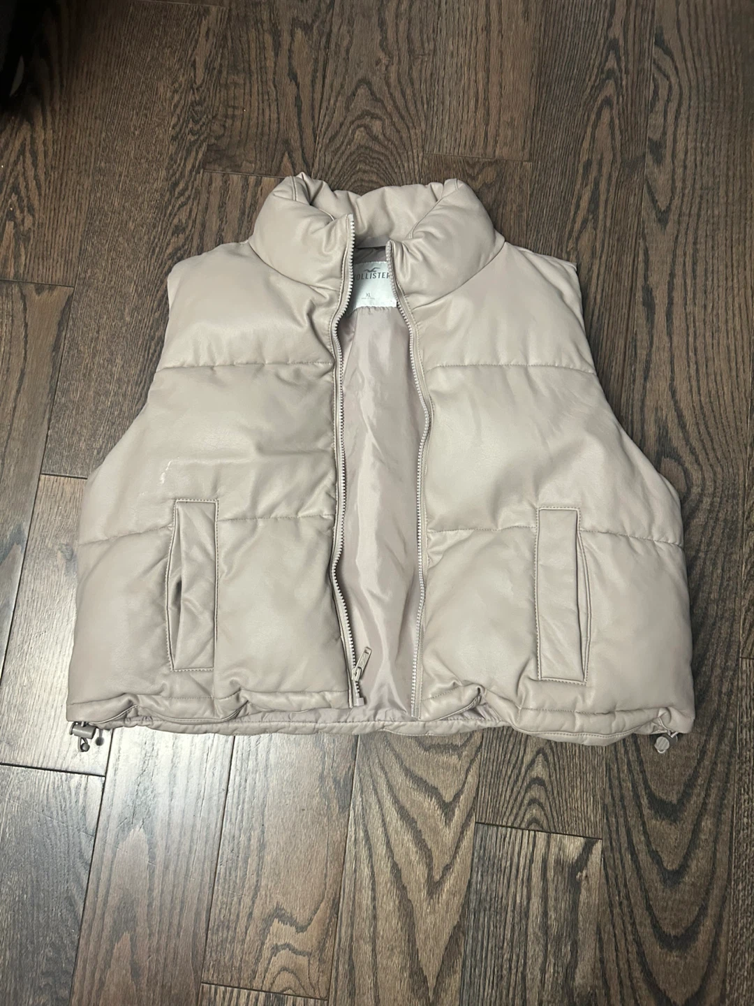 Hollister Puffer Vest - Beige