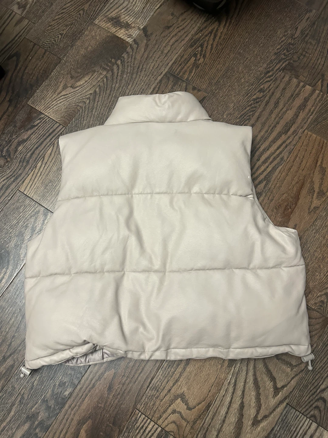 Hollister Puffer Vest - Beige - photo 3