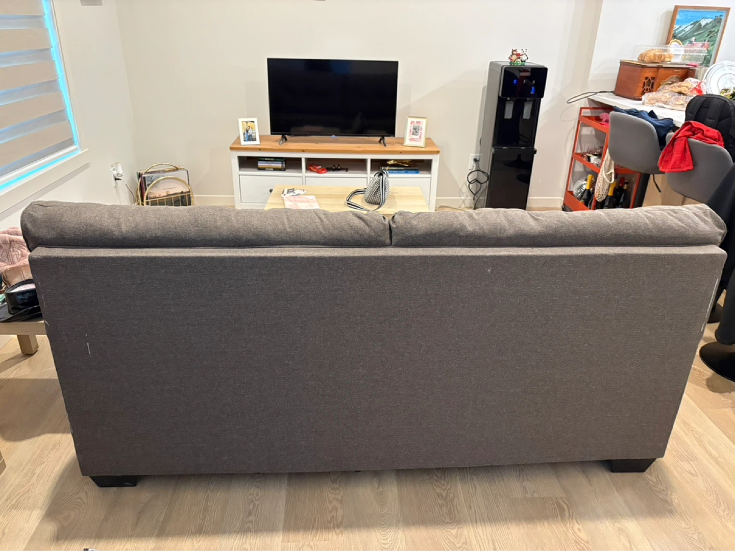 Grey Fabric Sofa - FREE - photo 2