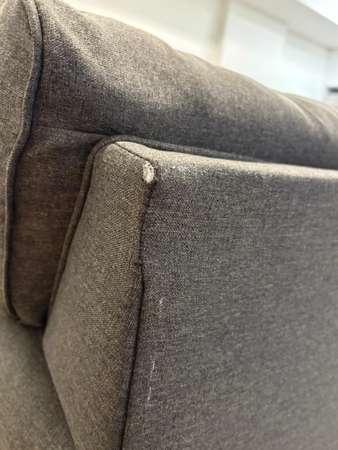 Grey Fabric Sofa - FREE - photo 4