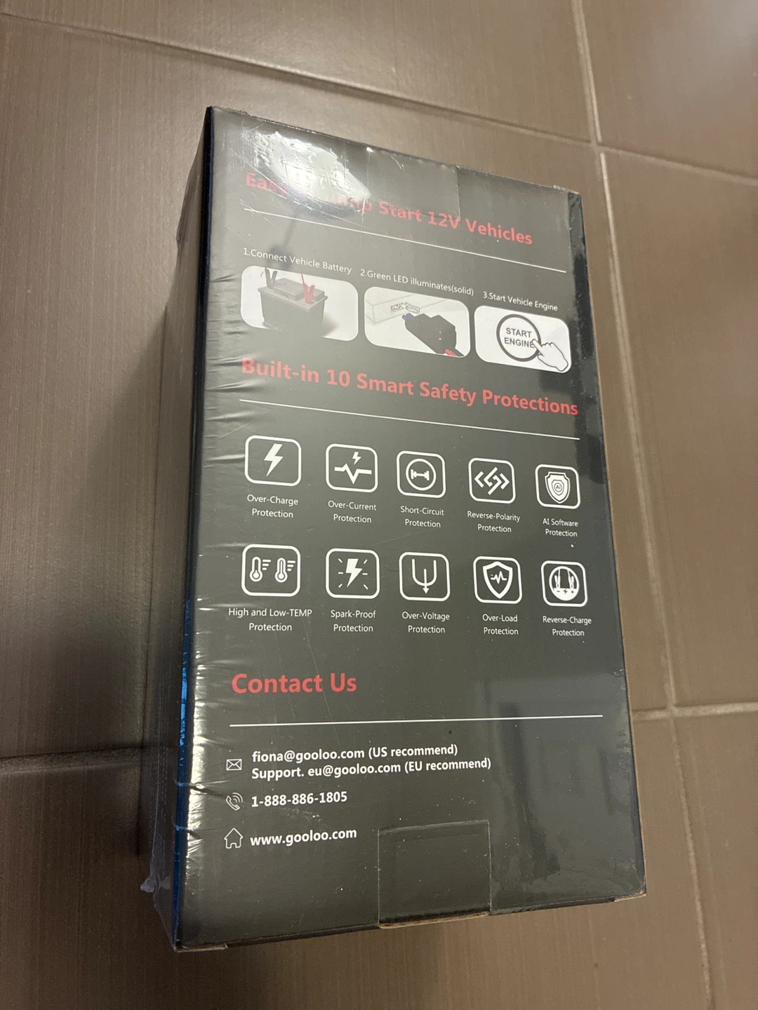 GOOLOO GP2000 Jump Starter - photo 2