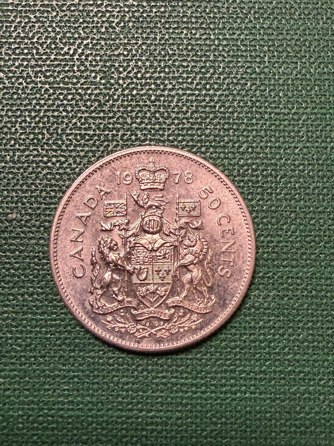 1978 Canada 50 Cent Coin