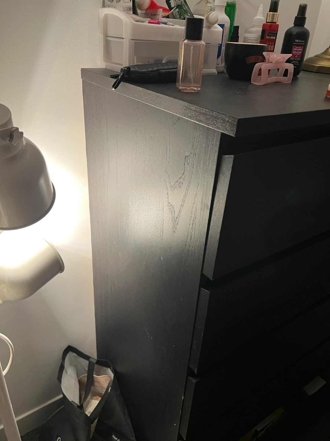 Brown 6 drawer tall dresser - photo 4