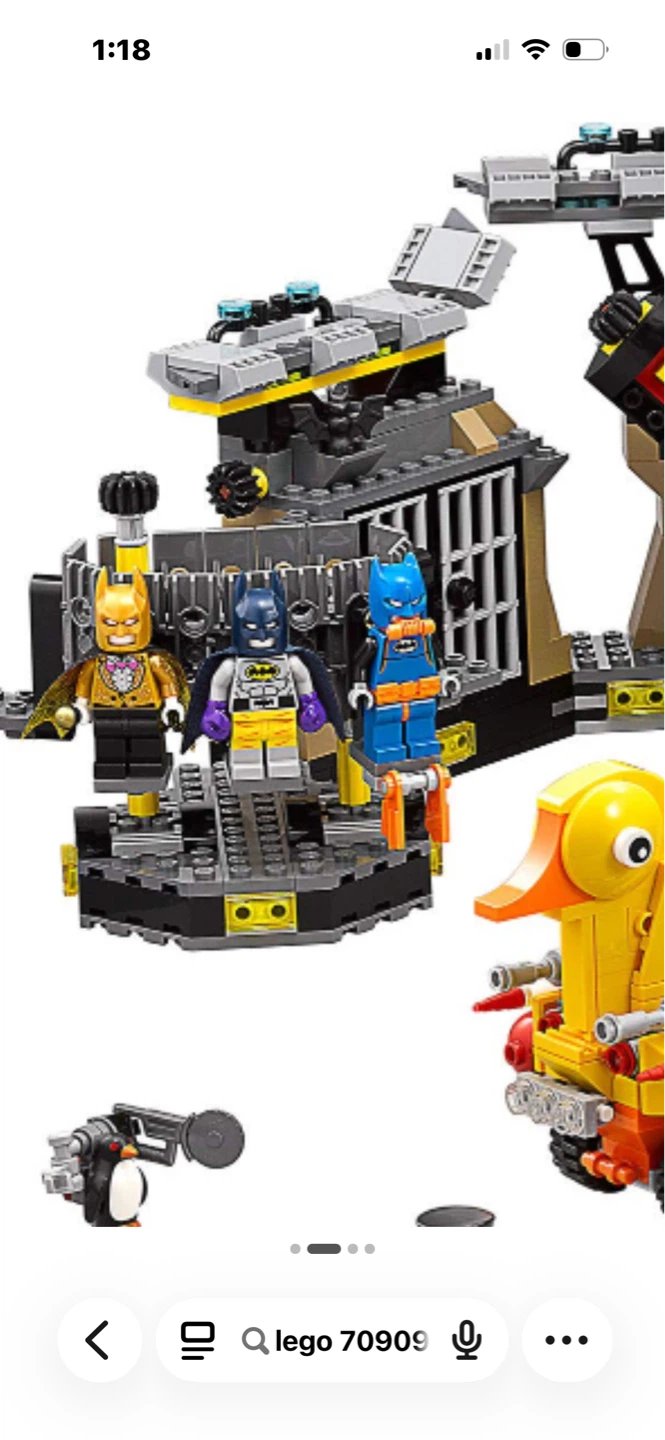 LEGO #70909 Batcave Break-in - INCOMPLETE
