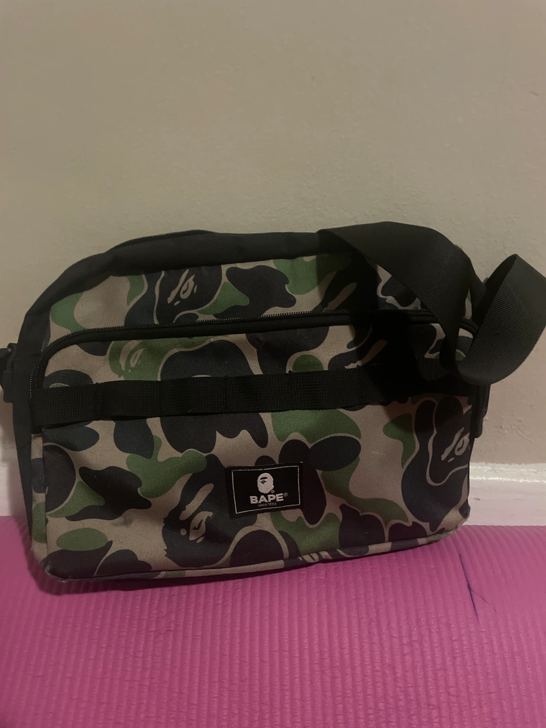 Authentic BAPE Camo Shoulder Bag