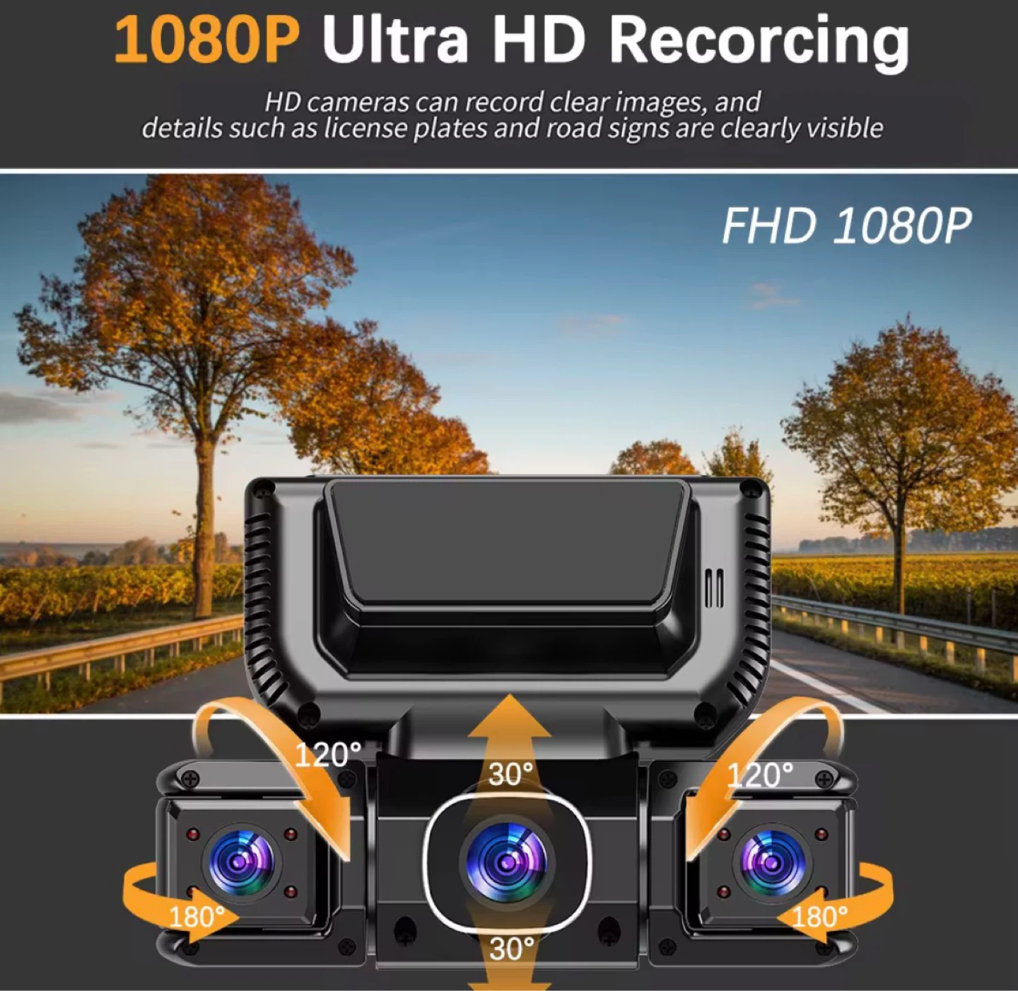 4 Channels 360 Dash cam with wifi - photo 5