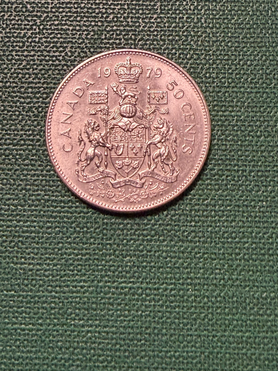 1979 Canada 50 Cents Coin