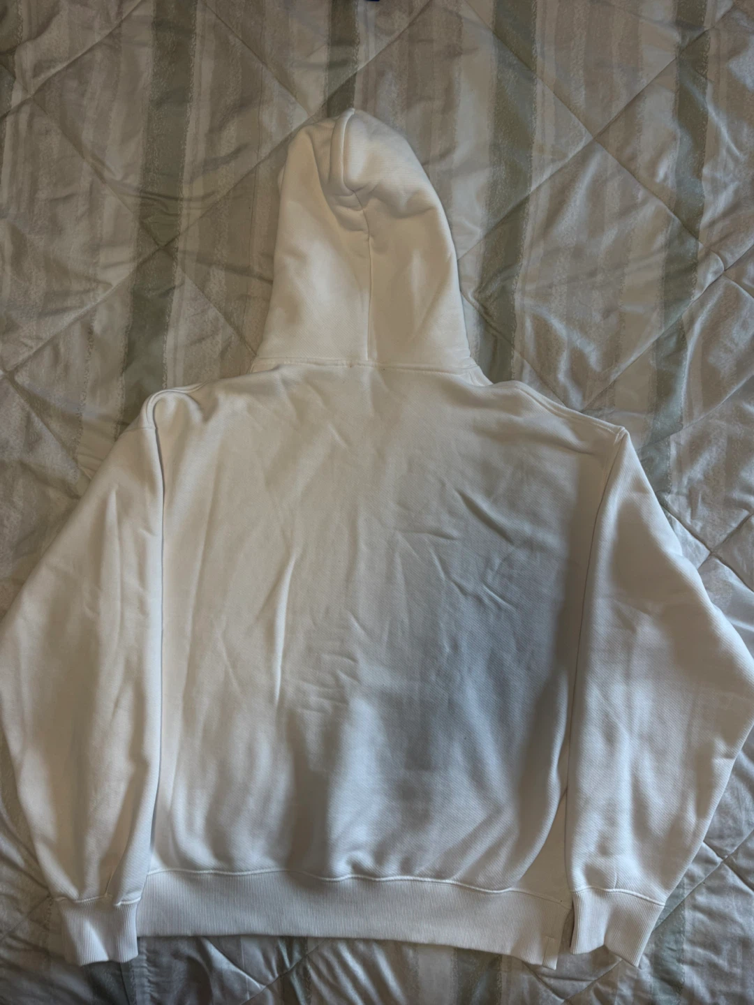 Off-White Exclusive Men's Pullover Oversize Hoodie White Size M - photo 3
