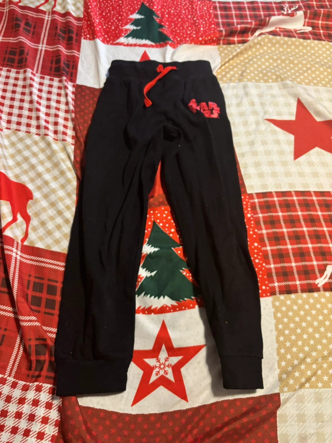 Kids Star Wars Black Sweatpants Size 4