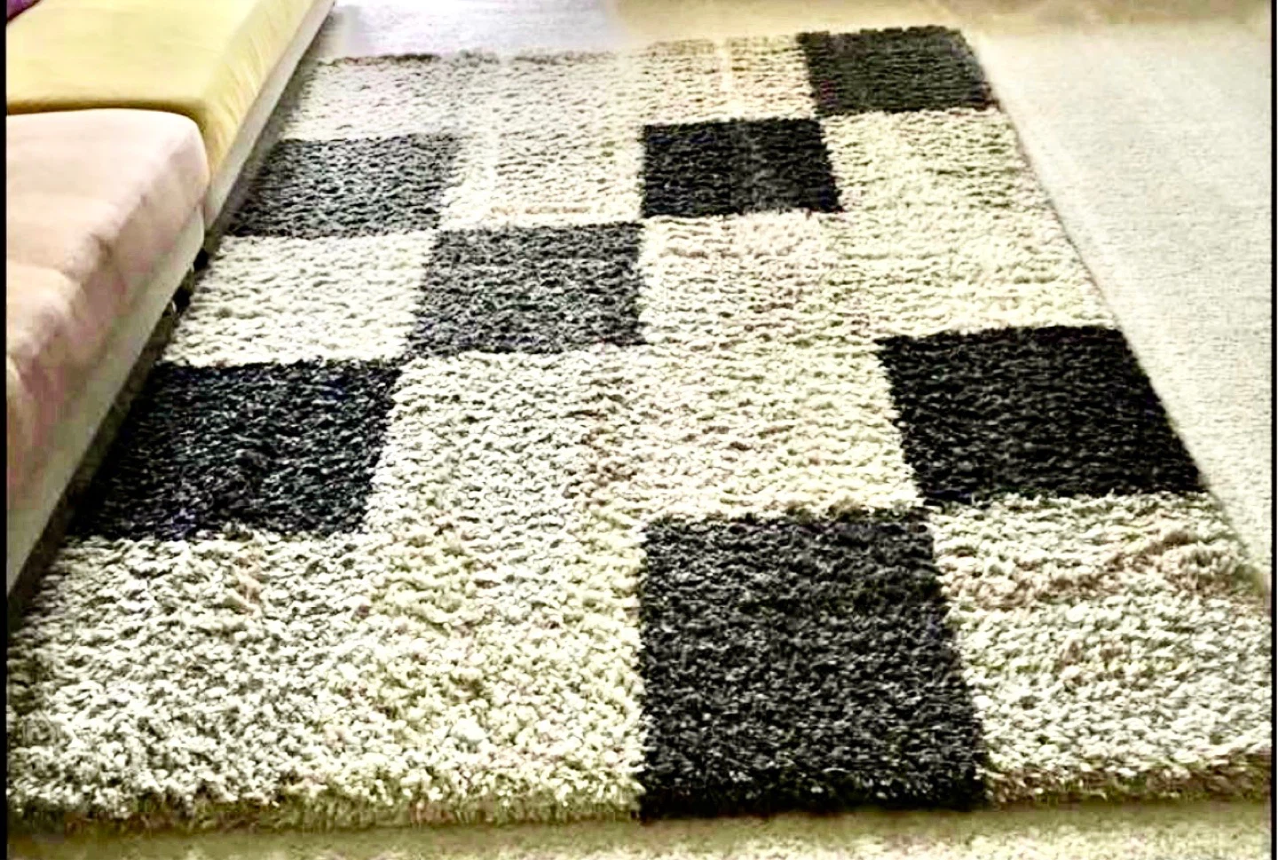 Checkerboard Shag Rug - photo 2