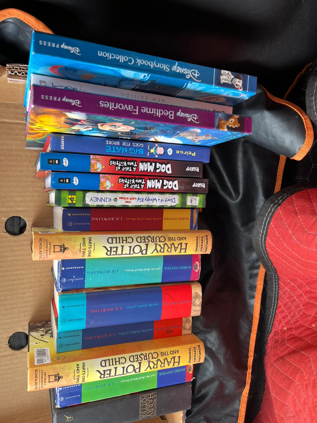 Assorted Children's Books: Disney & Harry Potter
