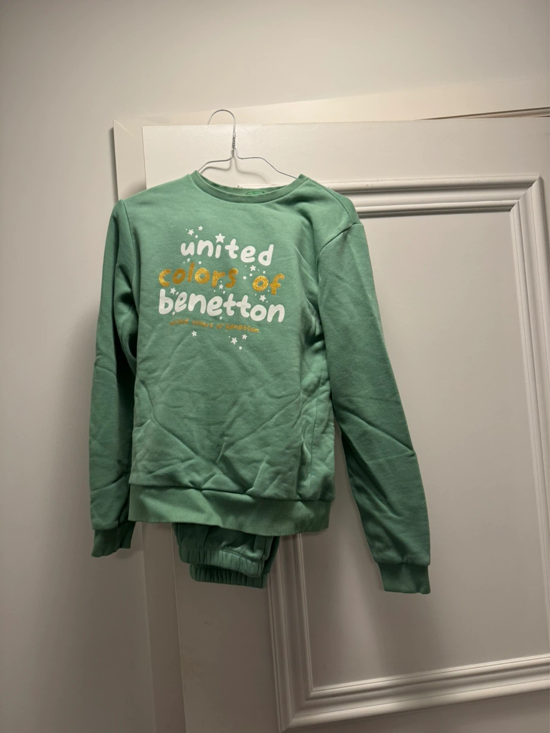 United Colors of Benetton Nightwear and Brown Fleece Zip-Up Set - photo 2