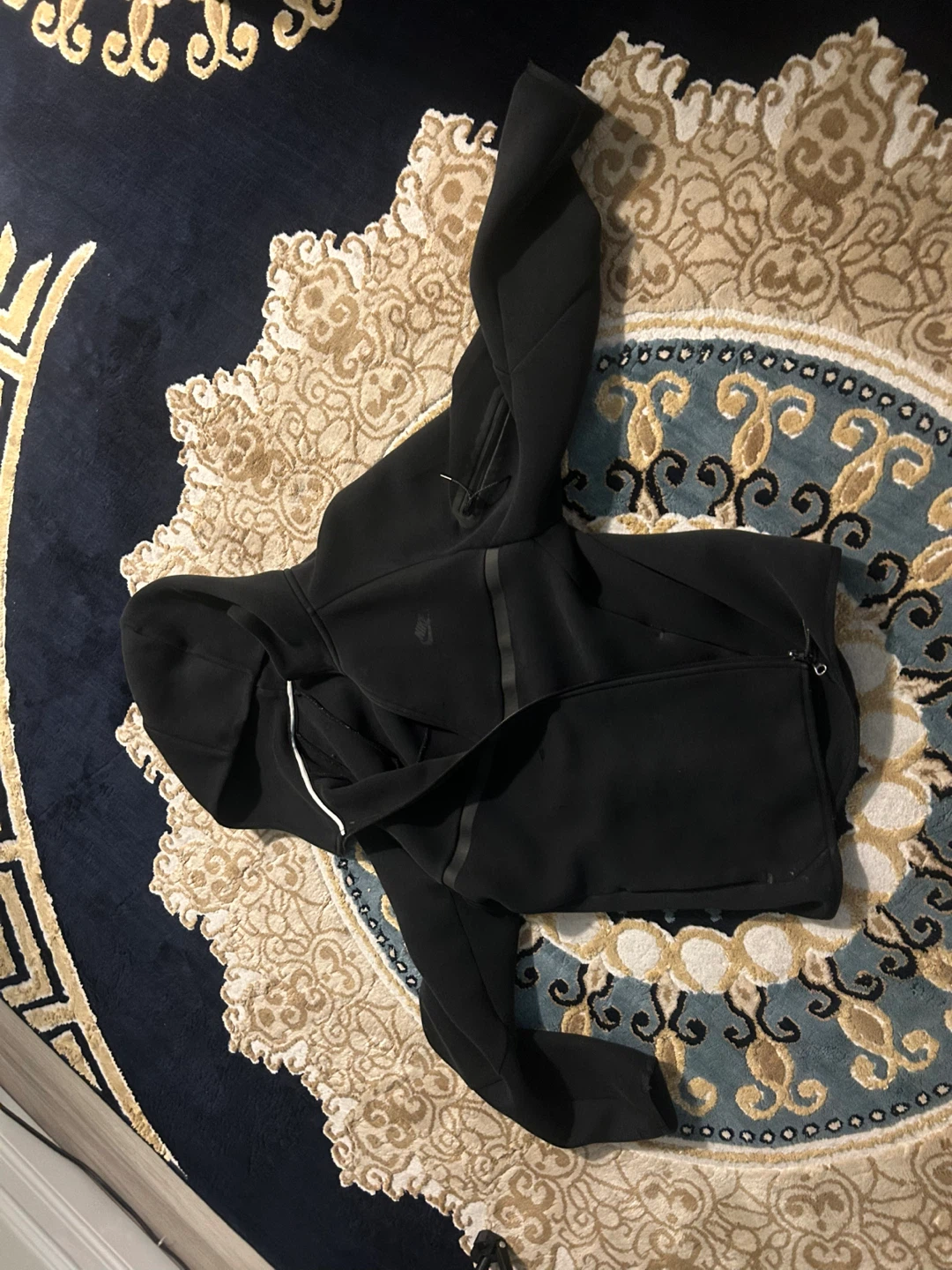 Nike Tech Fleece Full Zip Hoodie XL Black