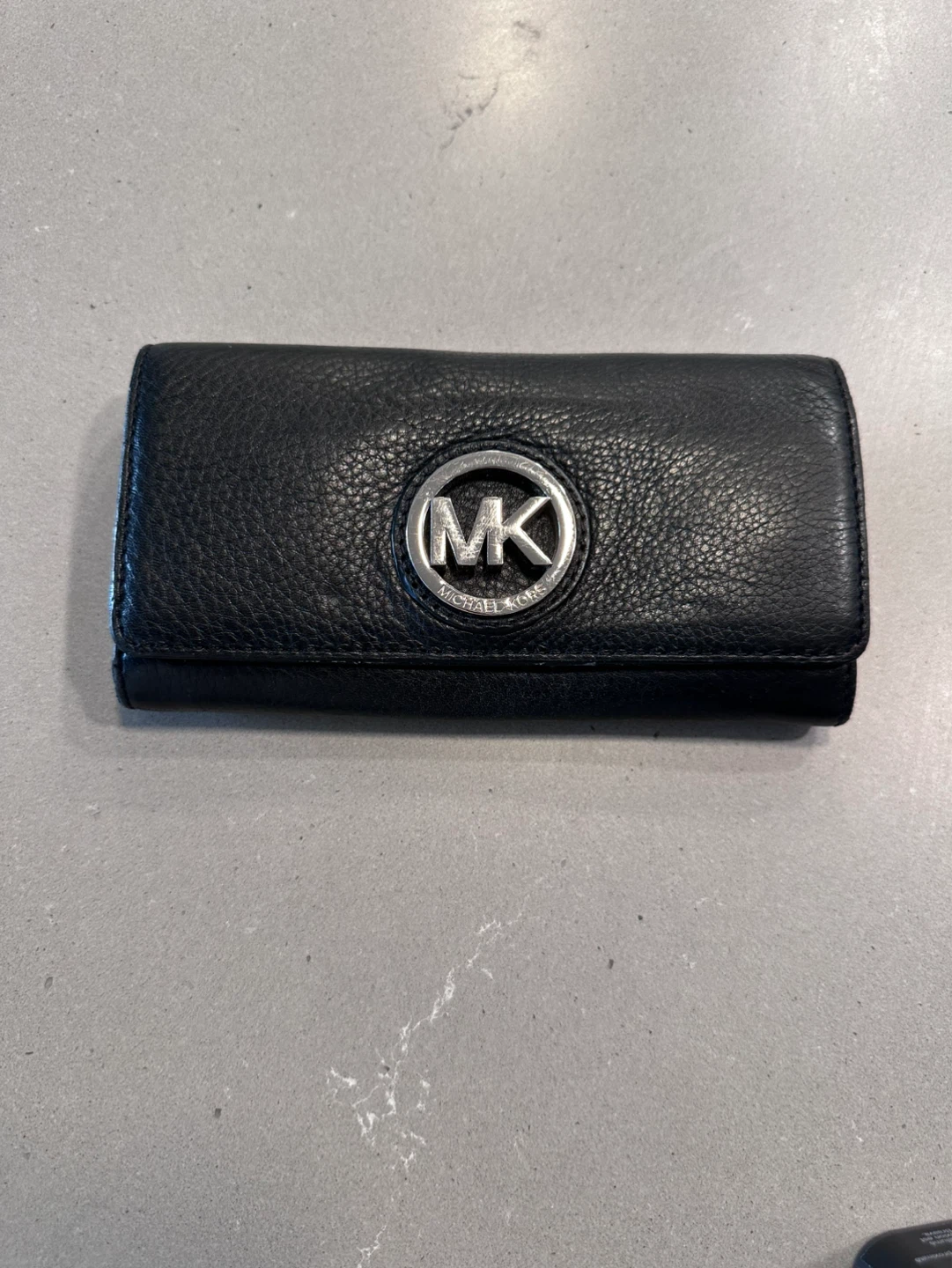 Michael Kors Black Leather Wallet