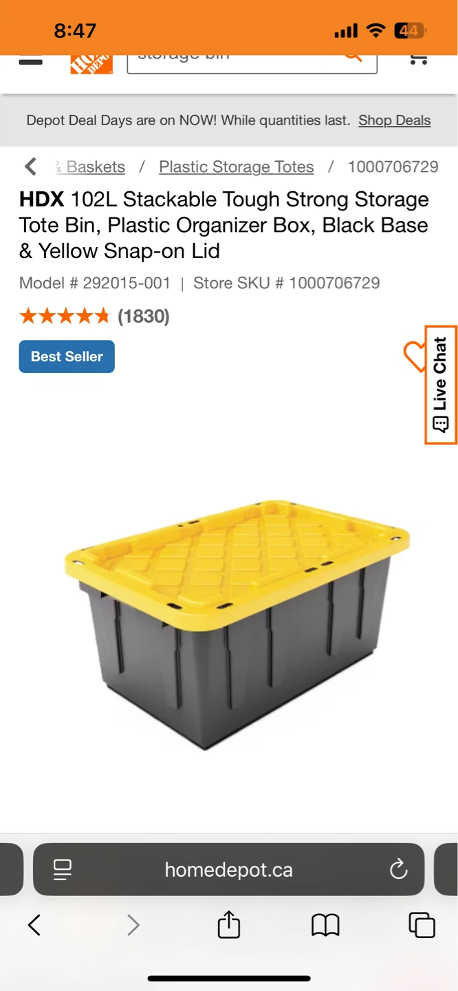 3 Yellow and Black Storage Bins  with  2 Lids $15. - photo 4