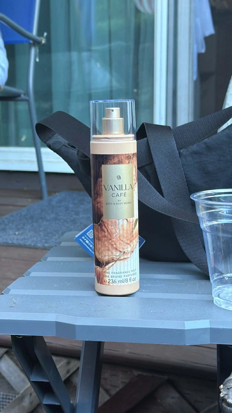 Bath & Body Works Vanilla Cafe Fine Fragrance Mist 8 fl oz