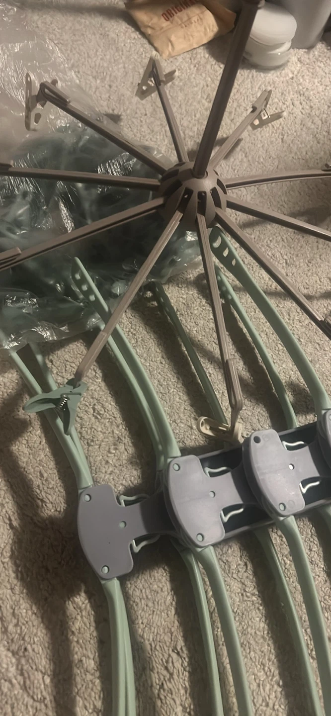 Collapsible Laundry Hanger with Clips