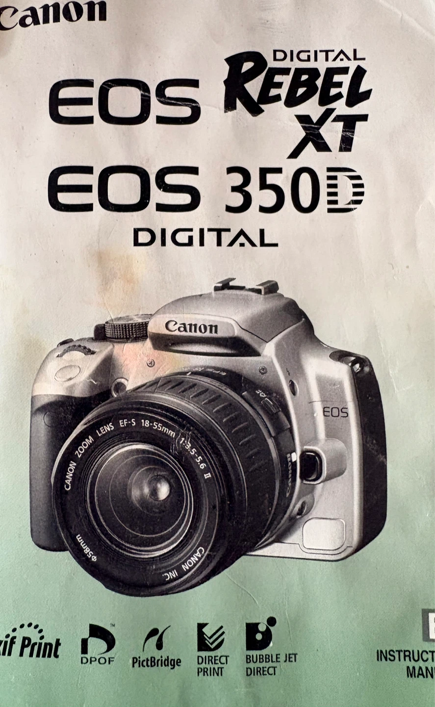 Canon EOS Rebel XT 350D Digital Camera with EF-S 18-55mm Lens - photo 4