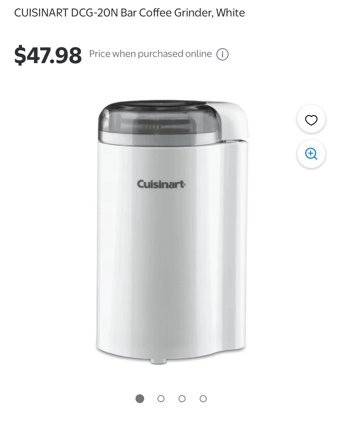 Cuisinart DCG-20N Bar Coffee Grinder