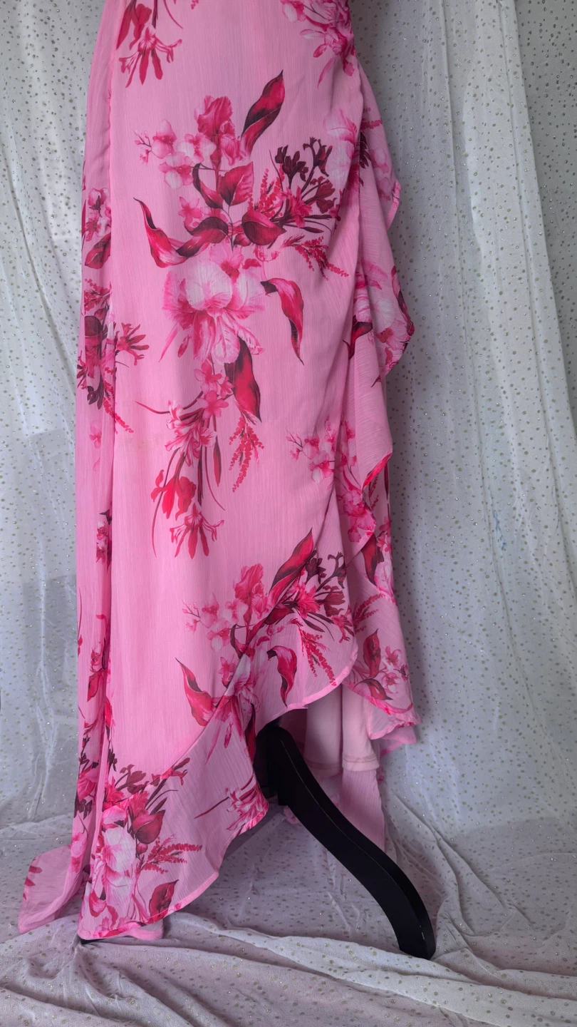 Pink Floral Fancy Maxi Dress - photo 3