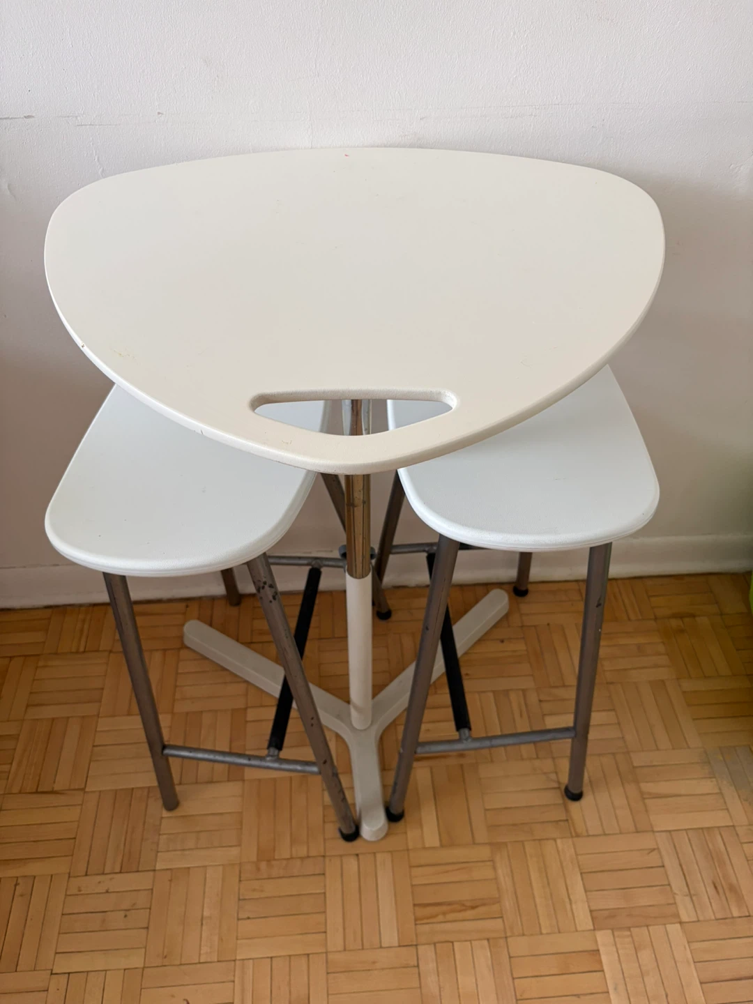 Folded table