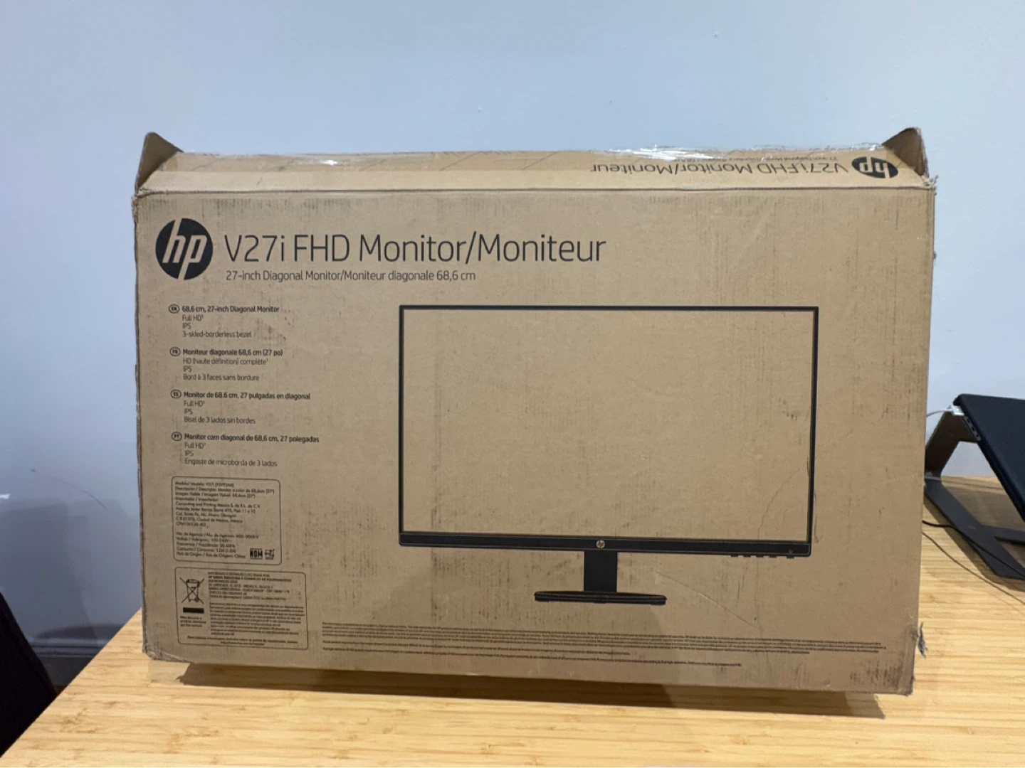 HP V27i FHD Monitor 27-inch - photo 2
