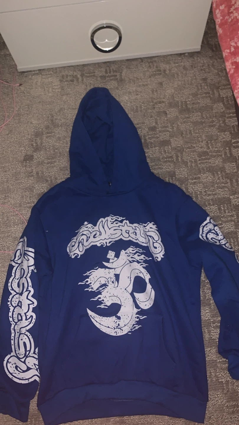Blue Hellstar hoodie