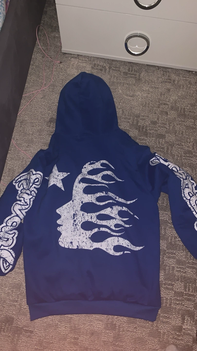 Blue Hellstar hoodie - photo 2