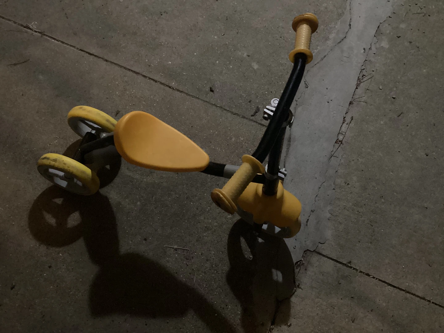 Yellow Kids Ride-On Scooter for 2-5 years
