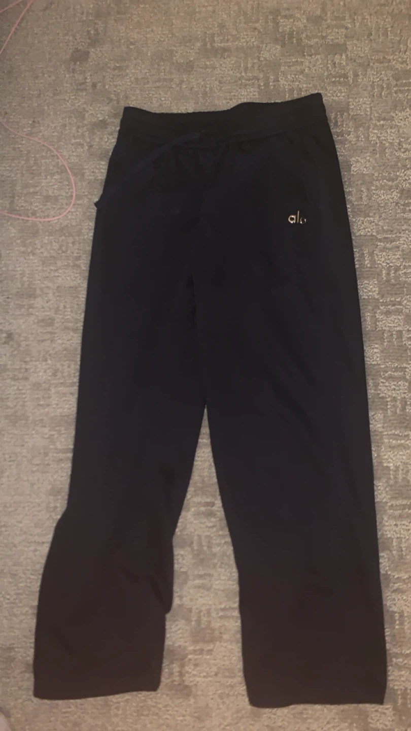 Alo Yoga Black Track Pants