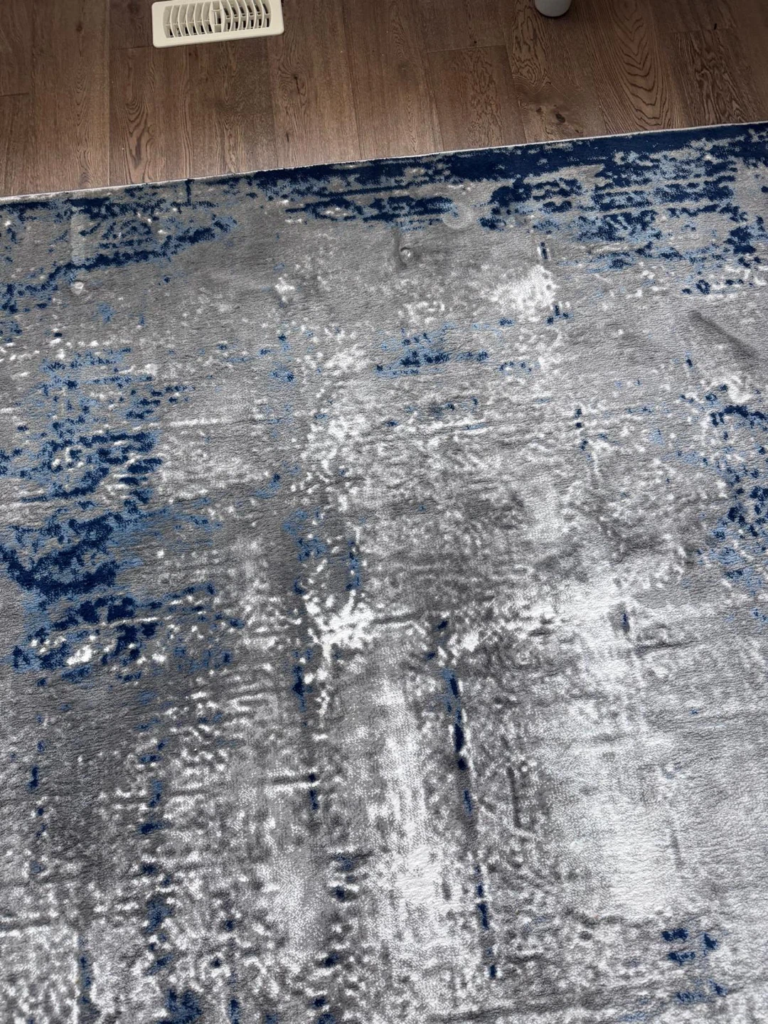 Area Rug - 240 x 330 cm - White & Blue - photo 3